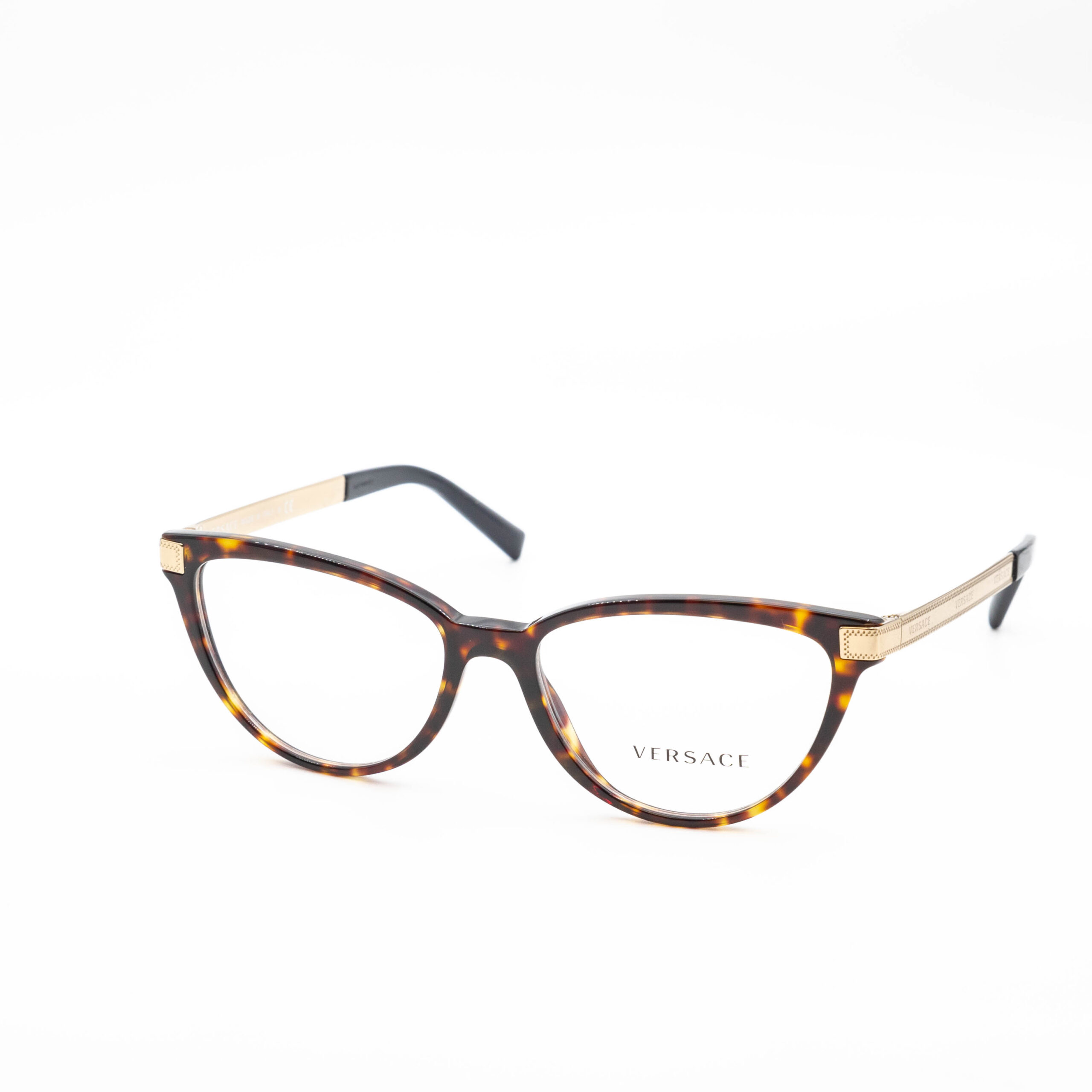 Versace 3271 Tortoise With Gold Temples