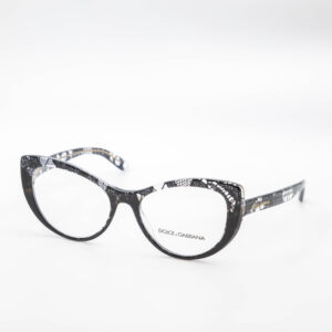 Dolce & Gabbana  DG3285  Black & Crystal