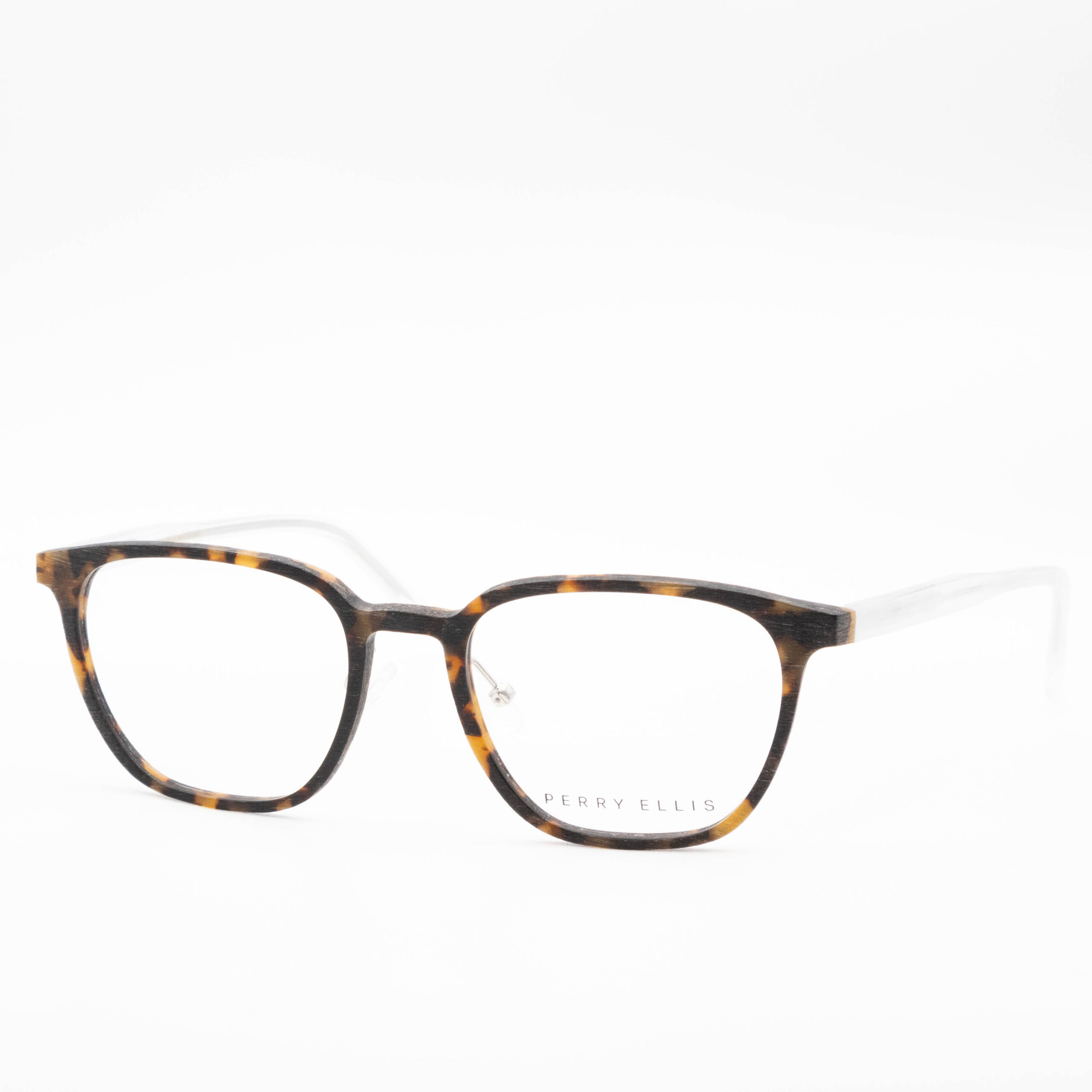 Perry Ellis PE410-2 Matt Tortoise Front/Matt Crystal Temples